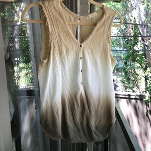 Democracy Ombré Open Back Tank